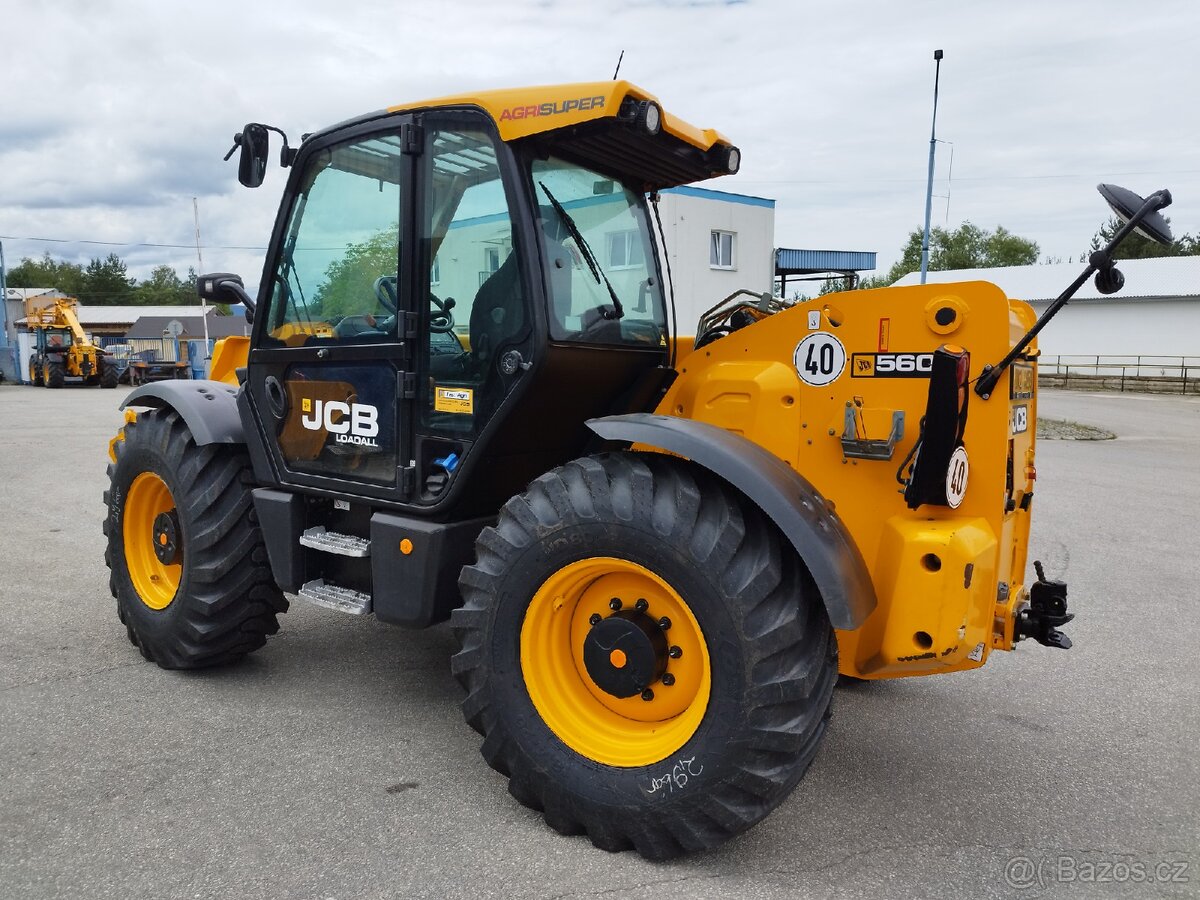 PRONÁJEM-PRODEJ manipulátor JCB 560-80 AGRI Xtra Powershift - 2