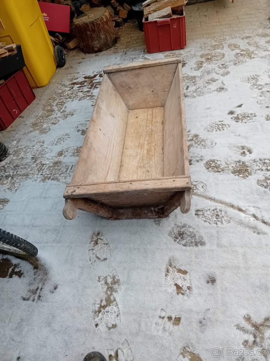 Dřevěné necky - 2