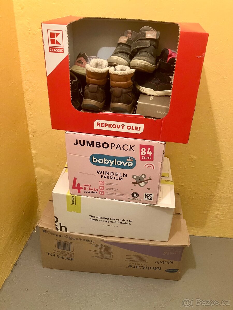 Velký set oblečení a botiček pro miminko do 1,5 roku - 2