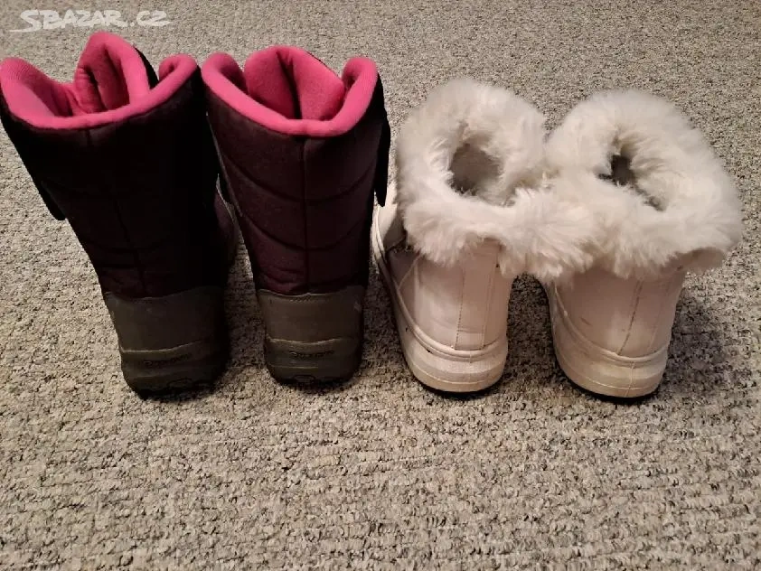 2 x Boty + ponožky - 2