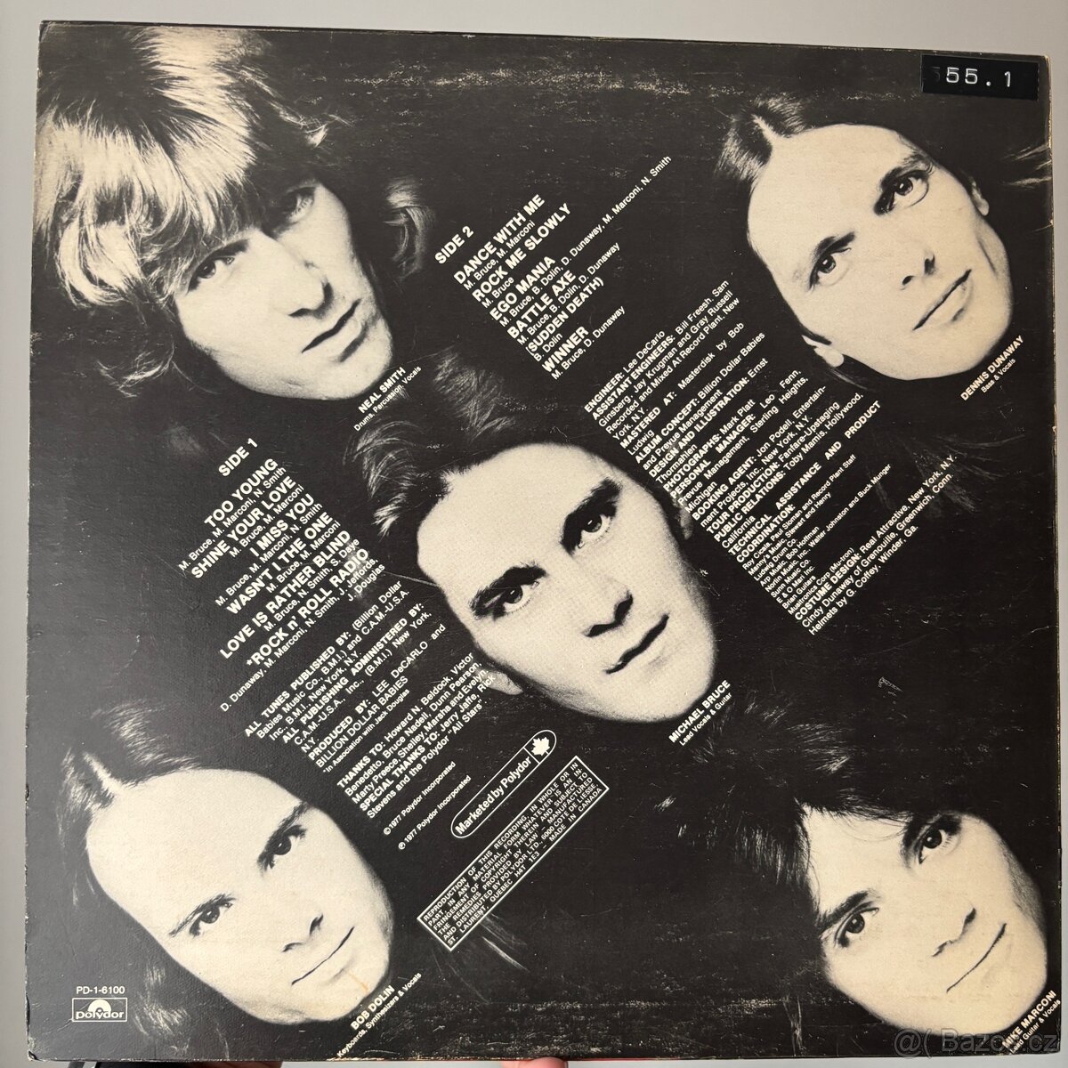 Billion Dollar baby — Battle Axe. LP - 2