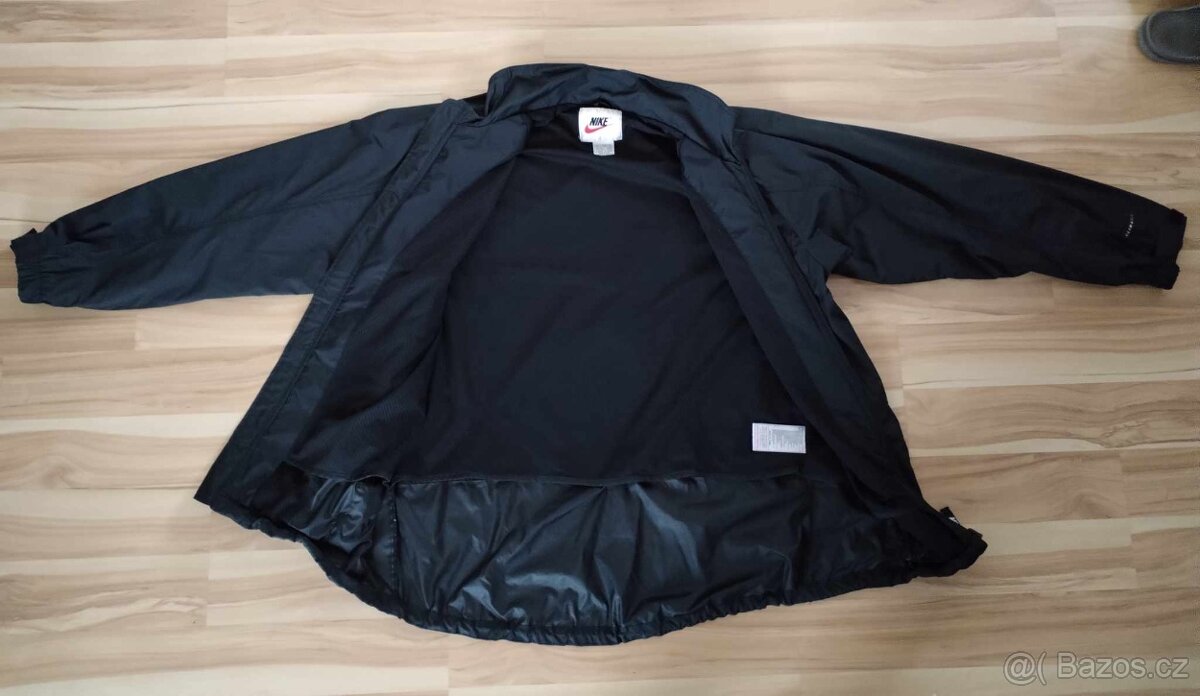 Černá šusťáková bunda Nike vel. L/XL - 2