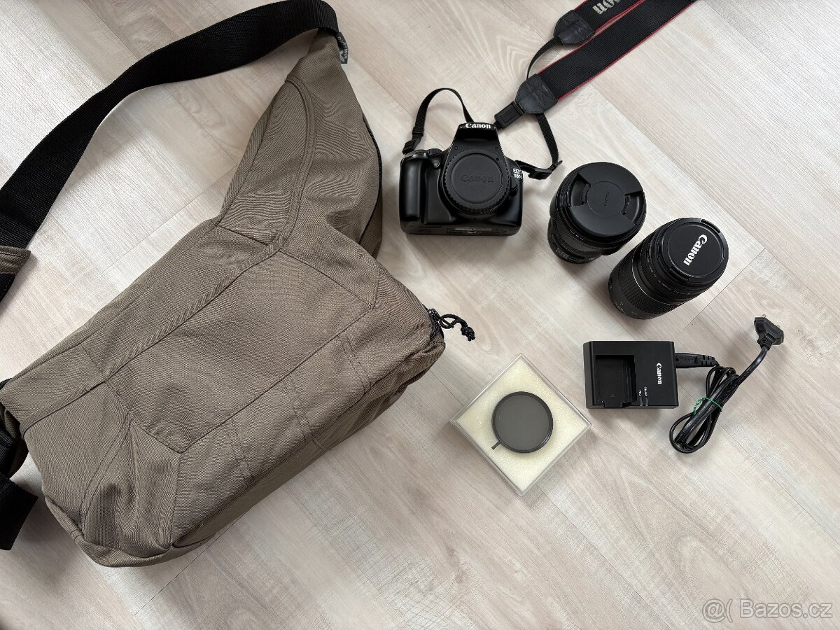 Canon EOS 1100D + Sigma 17-70mm f/2.8-4 OS + Canon 75-300mm - 2