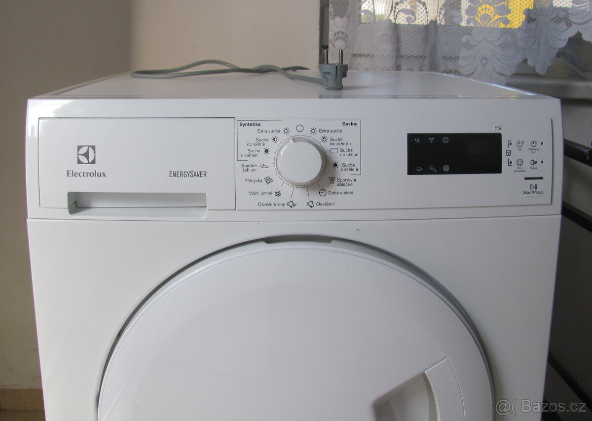 KONDENZAČNÍ SUŠIČKA PRÁDLA ELECTROLUX - 8KG - A++ - 2