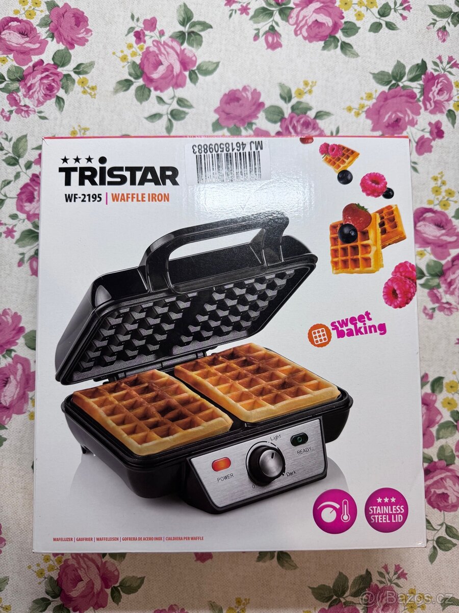 Prodám vaflovač Tristar WF-2195 - 2