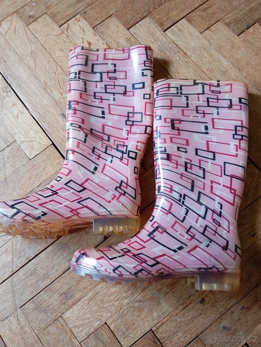 Gumové holínky 2 páry - 2