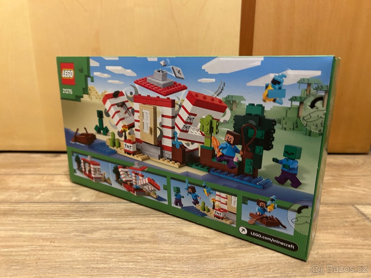 LEGO Minecraft 21275 TNT dům v džungli - 2