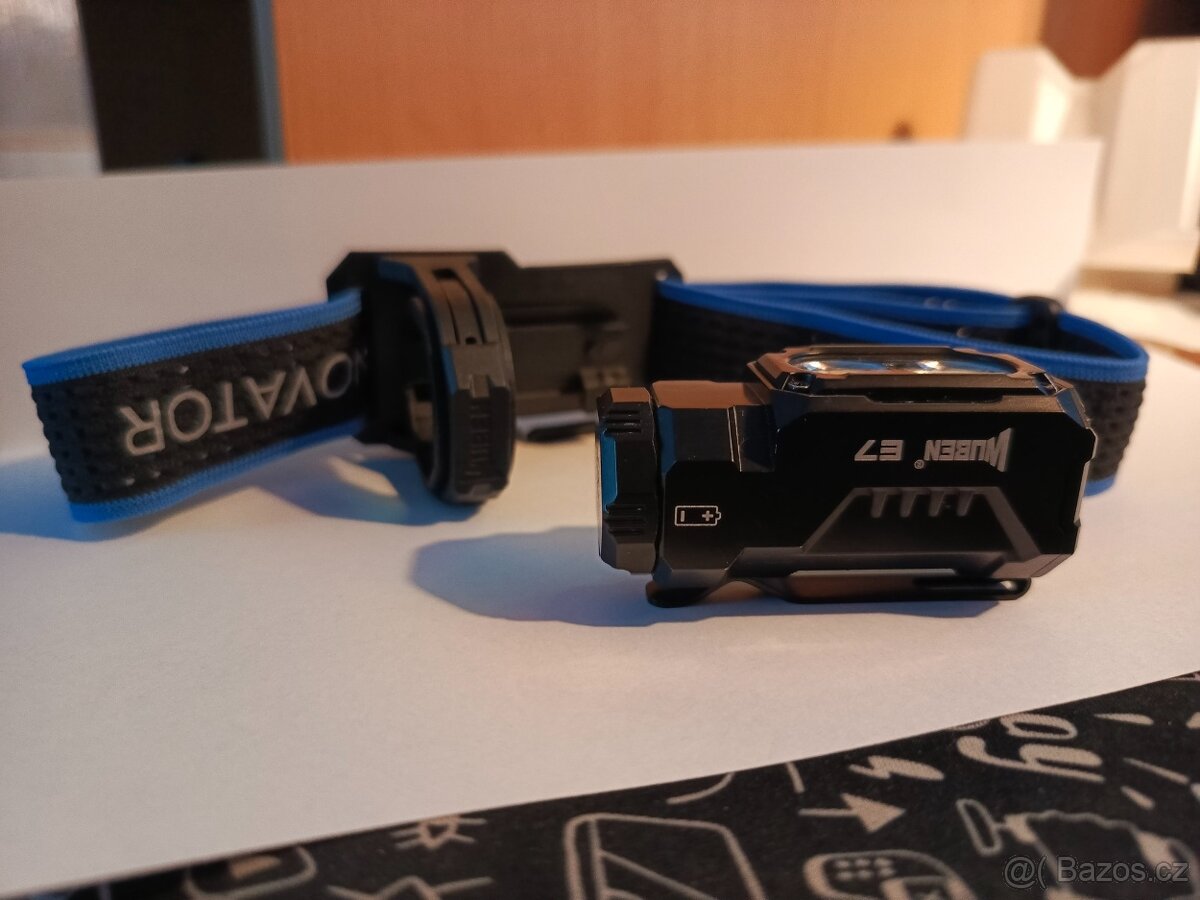 Čelovka Wuben E7 i s popruhem - 2