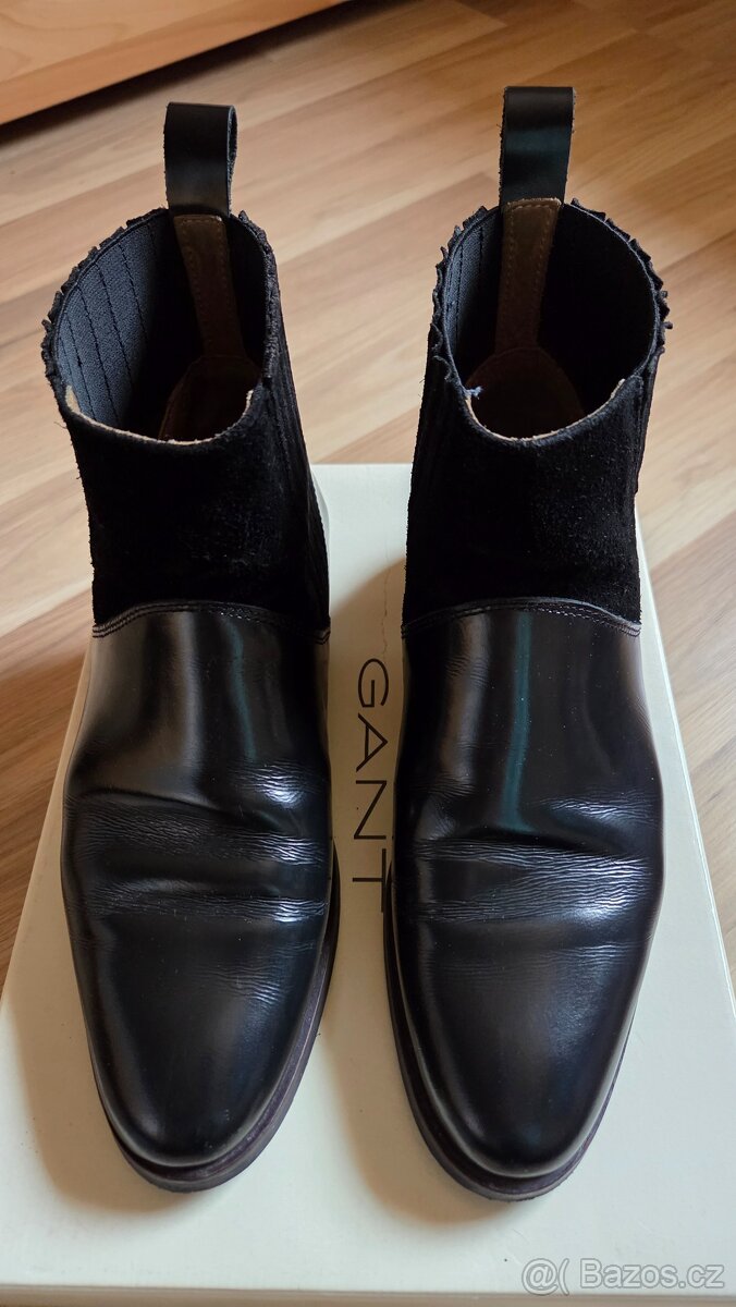 Dámské kožené boty Gant 37 - 2
