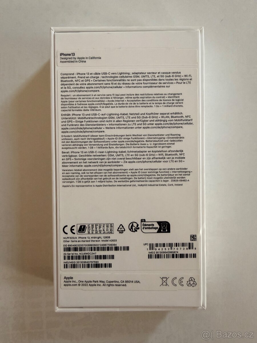 Apple iPhone 13, 128 GB Midnight - 2