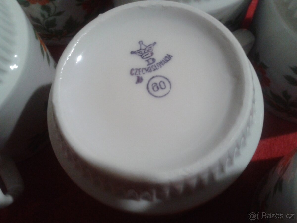 Retro sada hrnků - 2