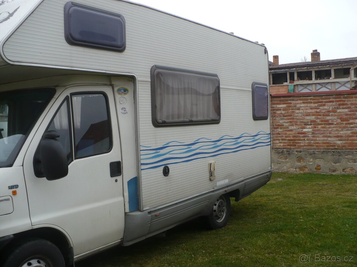 Fiat Ducato - obytné auto-alkovna 1.9 Dt- rok 2000 - 2