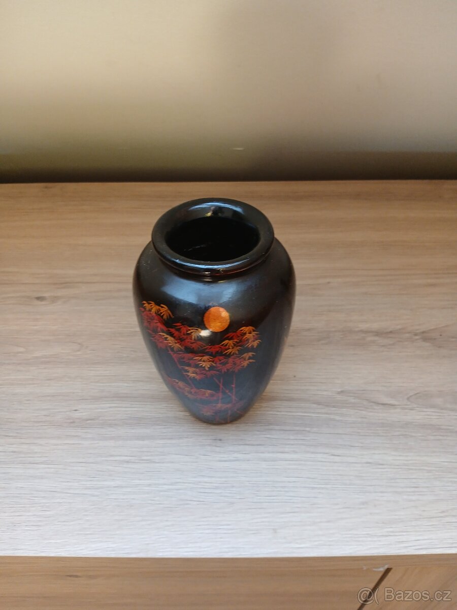 Prodám hnědou keramickou vázu - 2