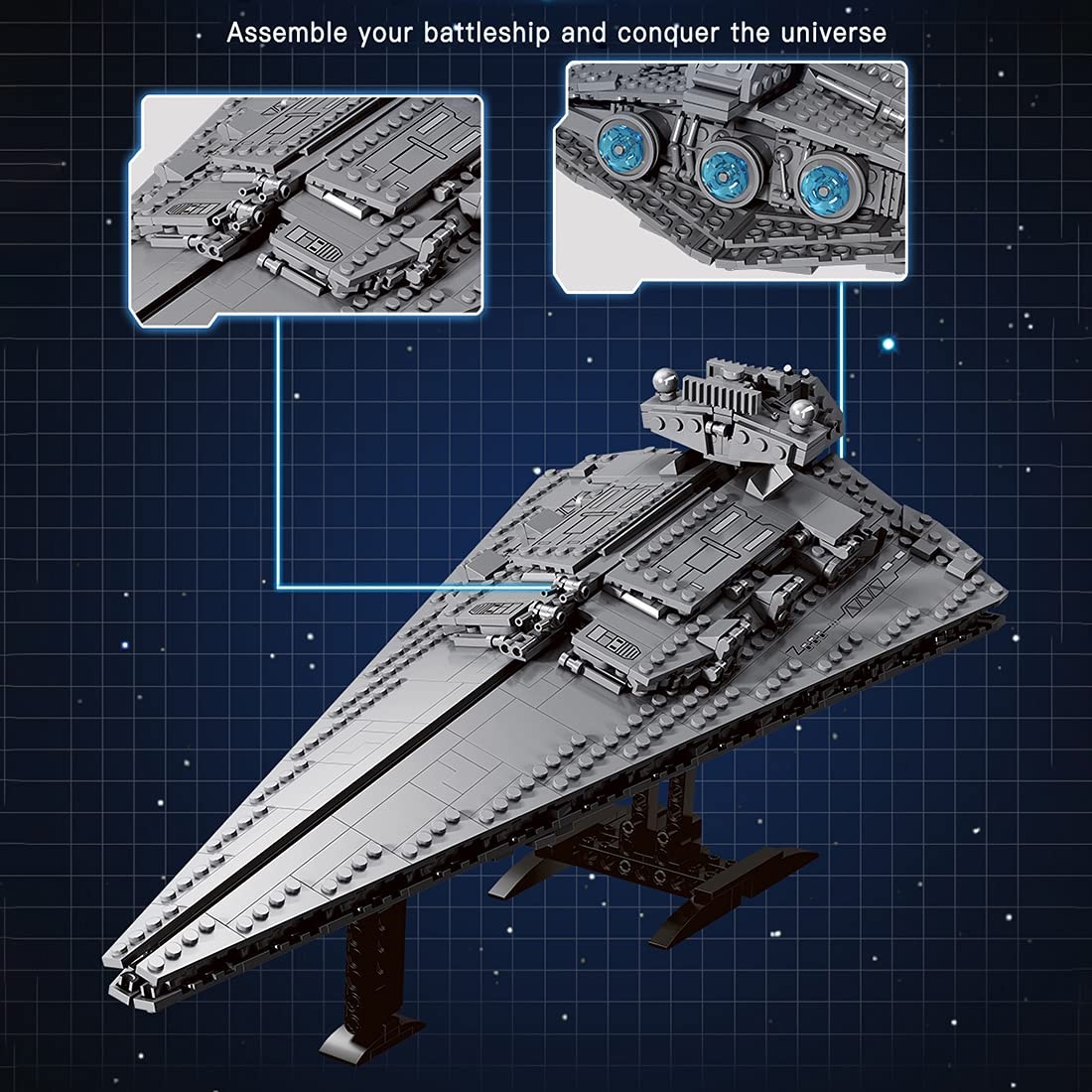 Star Wars Star Warship The Imperial Star Destroyer Building - 2