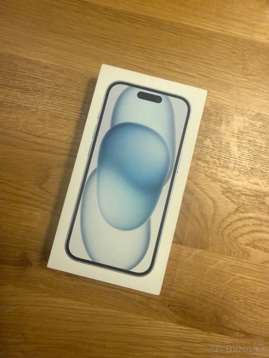 Nový iPhone 15 128GB Modrý Záruka - 2