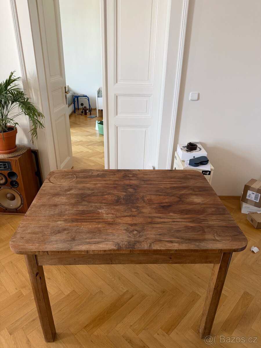 Jídlení stůl se židlemi vintage - 2