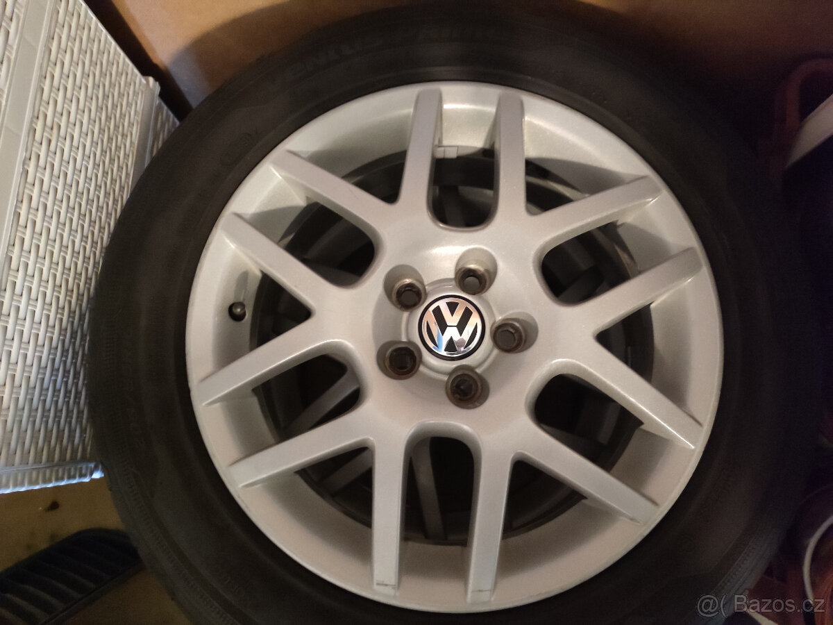 Alu disky BBS Montreal 5X100, Hankook 6mm - 2