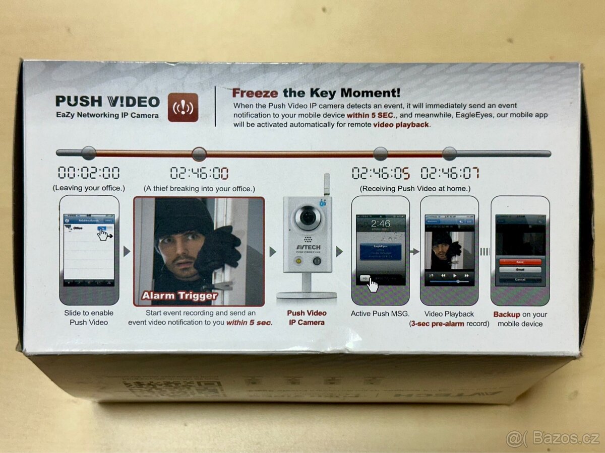 Kamery AVTECH PUSH VIDEO IP - 2