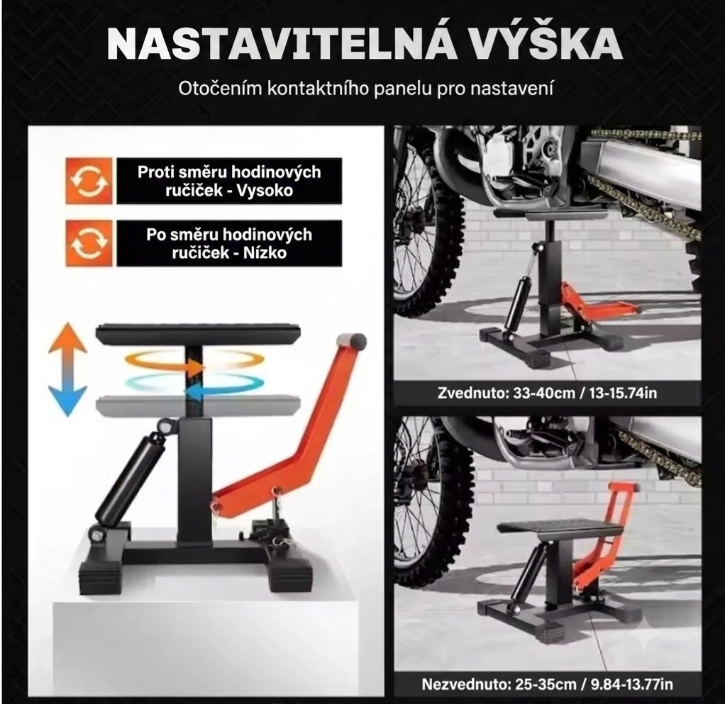 Zvedák na motocykl - 2