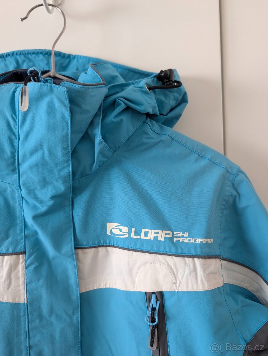Modrá lyžařská bunda značky Loap - 2