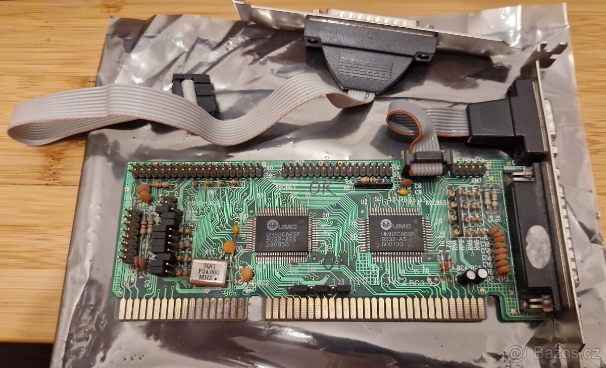 Retro ISA radic controller IDE/Floppy/COM/Paralel/Game - 2