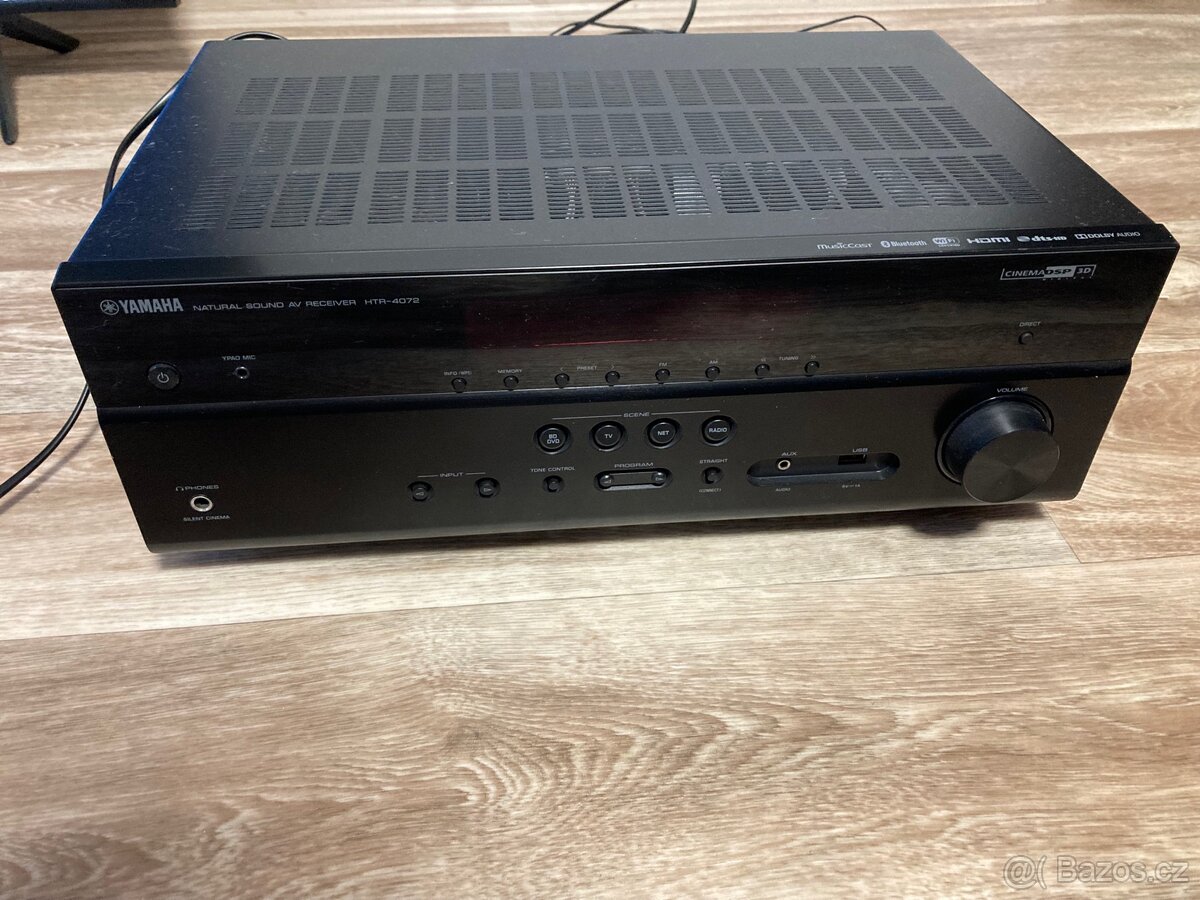 Prodám repro a receiver Yamaha - 2