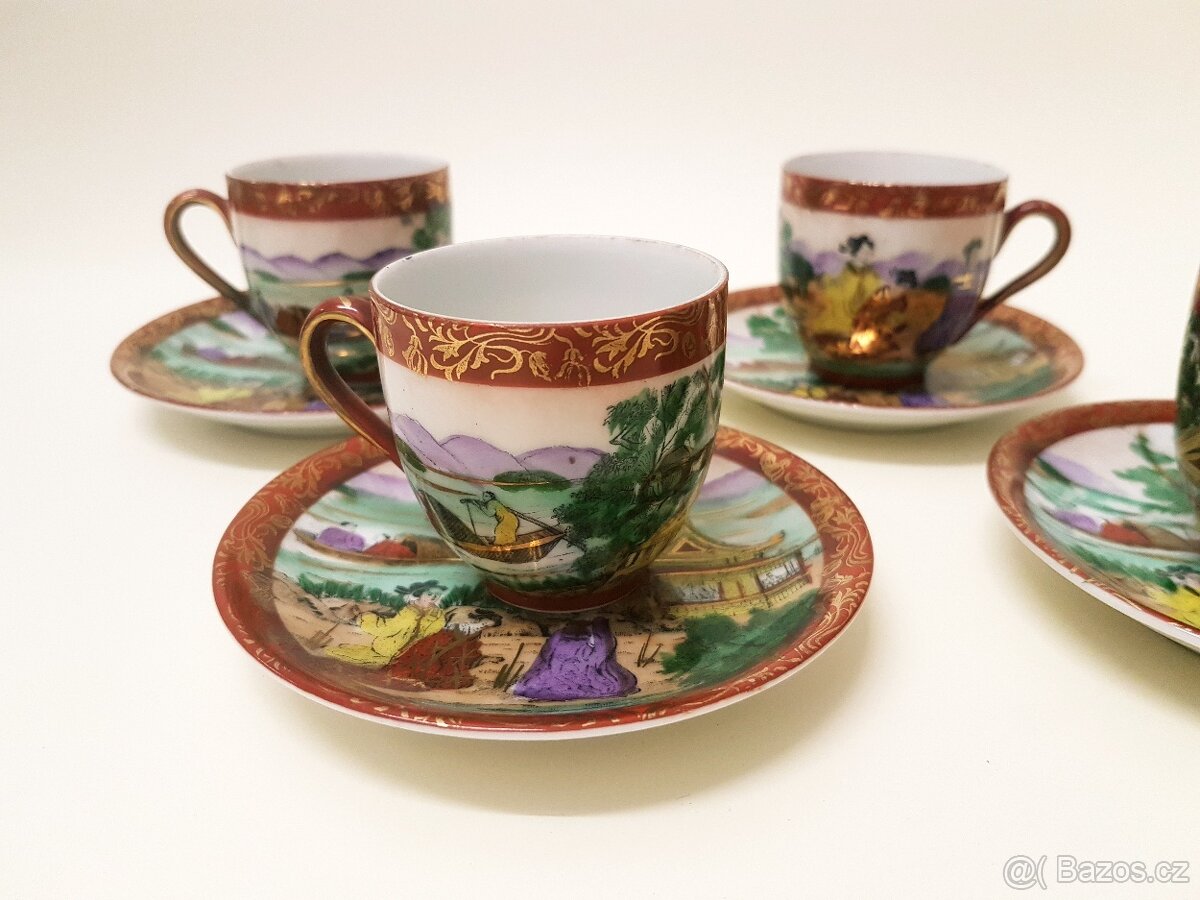 JAPONSKÝ kávový set - 2