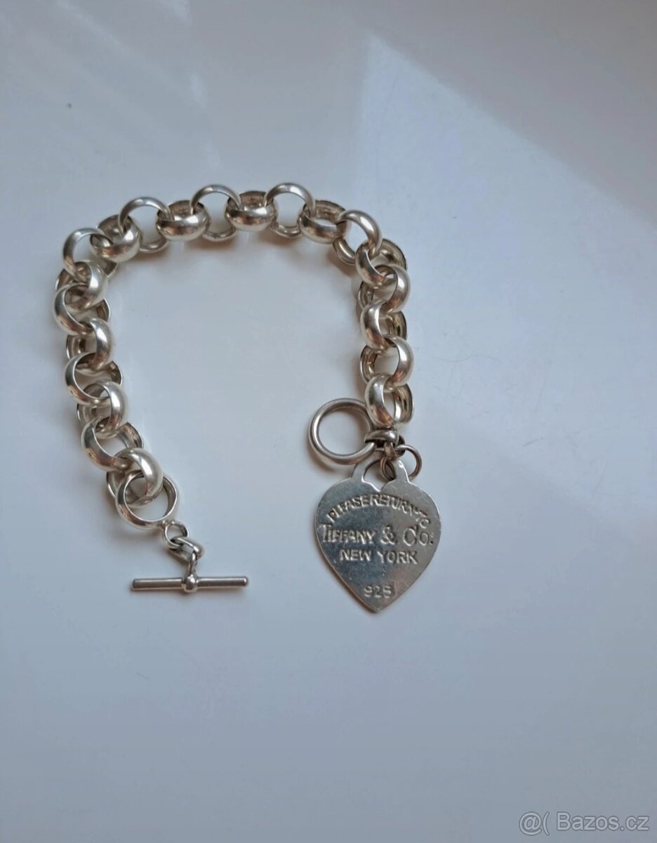 Tiffany & Co. stříbrný náramek 925 – Return to Tiffany, orig - 2