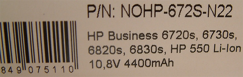 AVACOM baterie pro notebook HP - nové, nepoužité - 2