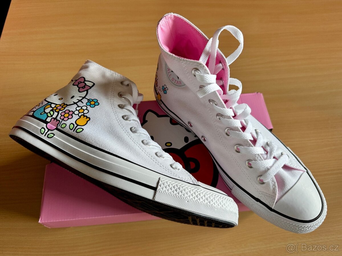 Hello Kitty Converse Sanrio Chuck Taylor - vel. 42,5 - nové - 2