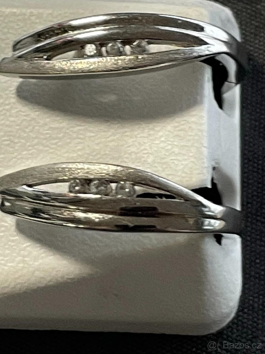 Stříbrné náušnice - 2