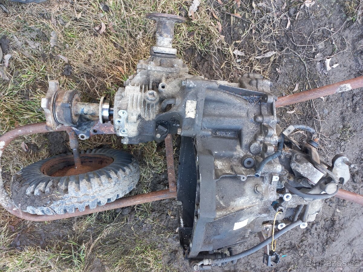 Nissan X Trail T30, prevodovka 4×4 - 2