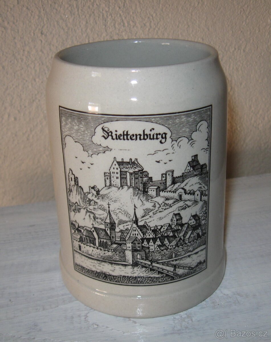 3x pivní korbel /80. léta/ - 2