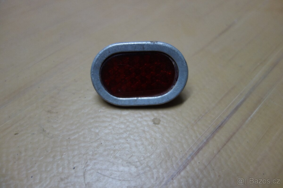 Retro odrazka sklo & hliník - 2