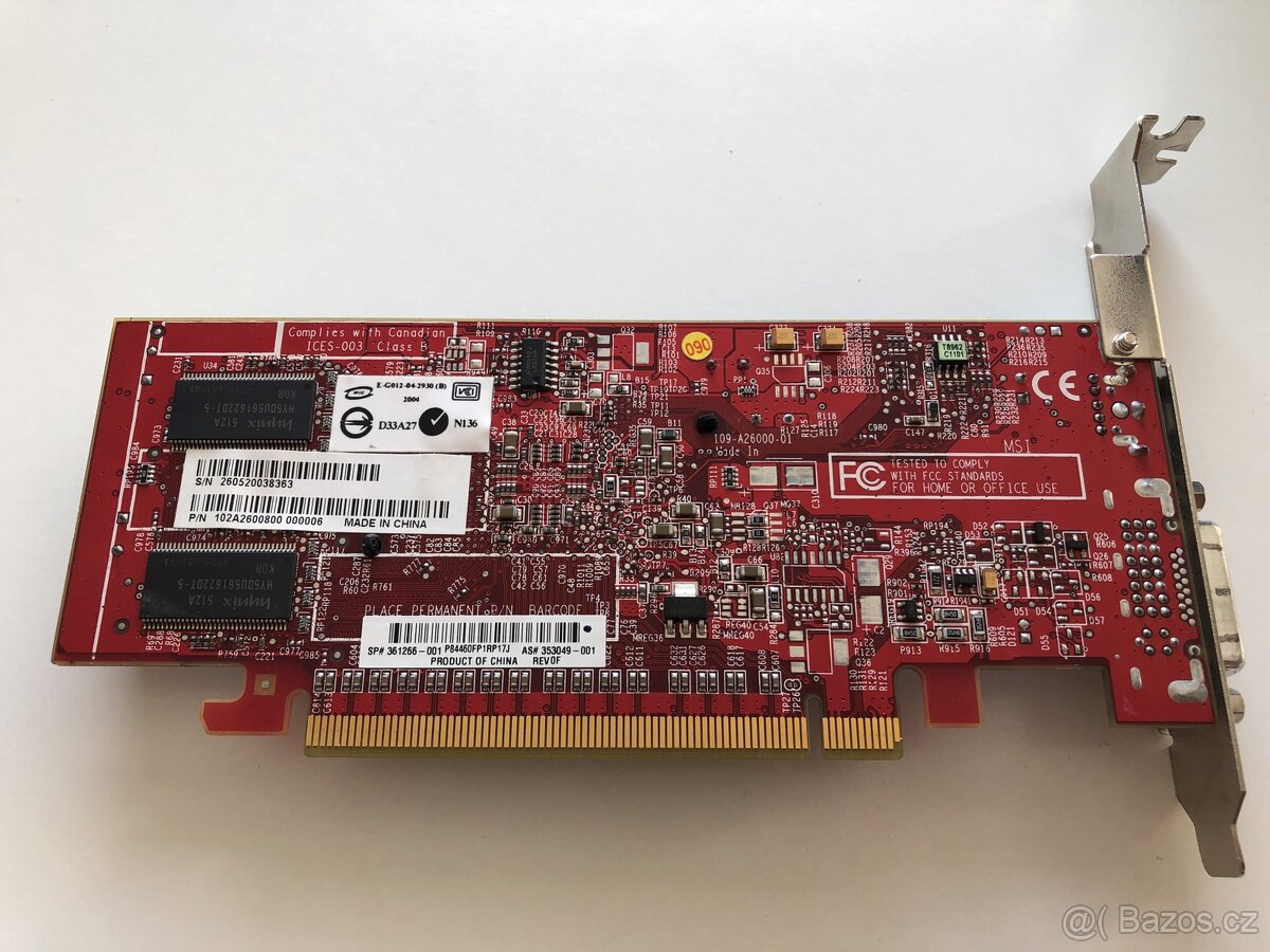 Grafická karta ATI Radeon X300 - 2