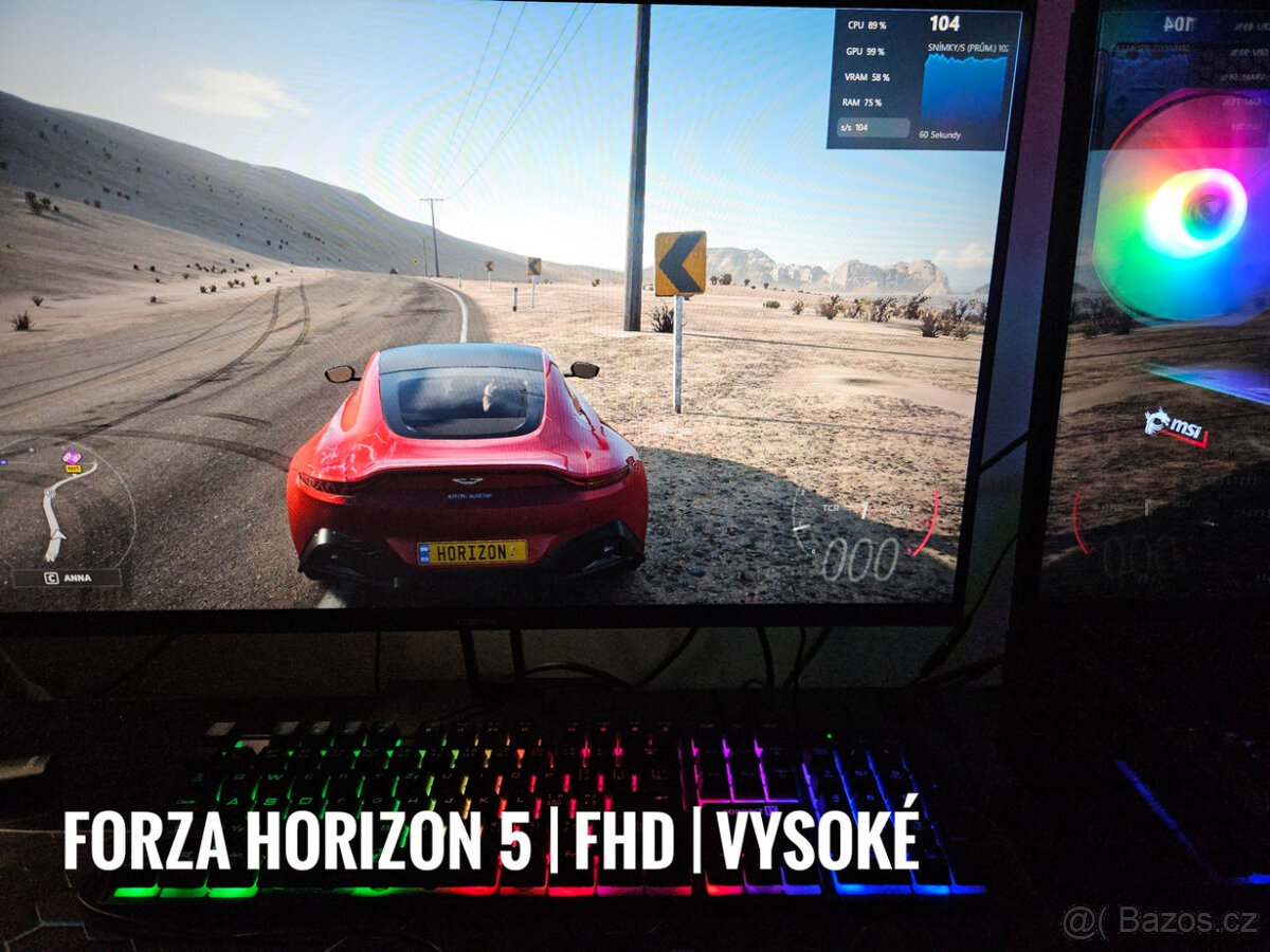 🔥Herní PC i7|GTX1060|16GB RAM|SSD|6xRGB|WiFi+BT|W11 - 2