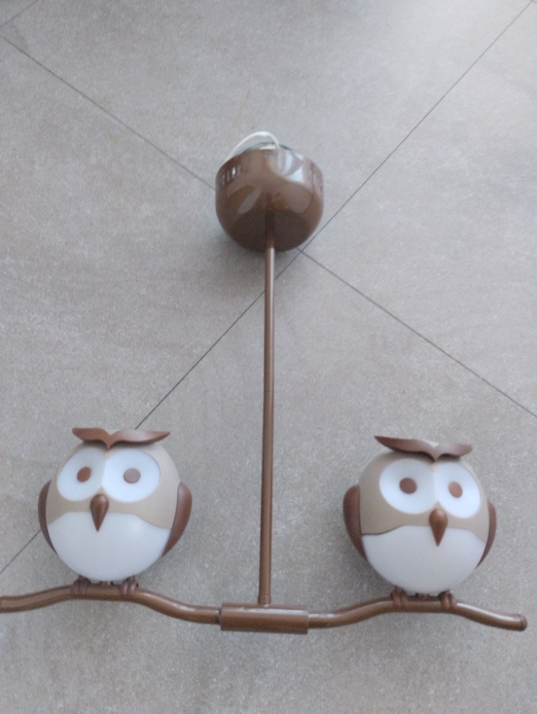 Dětský lustr ILLUMA-2 sovičky - 2