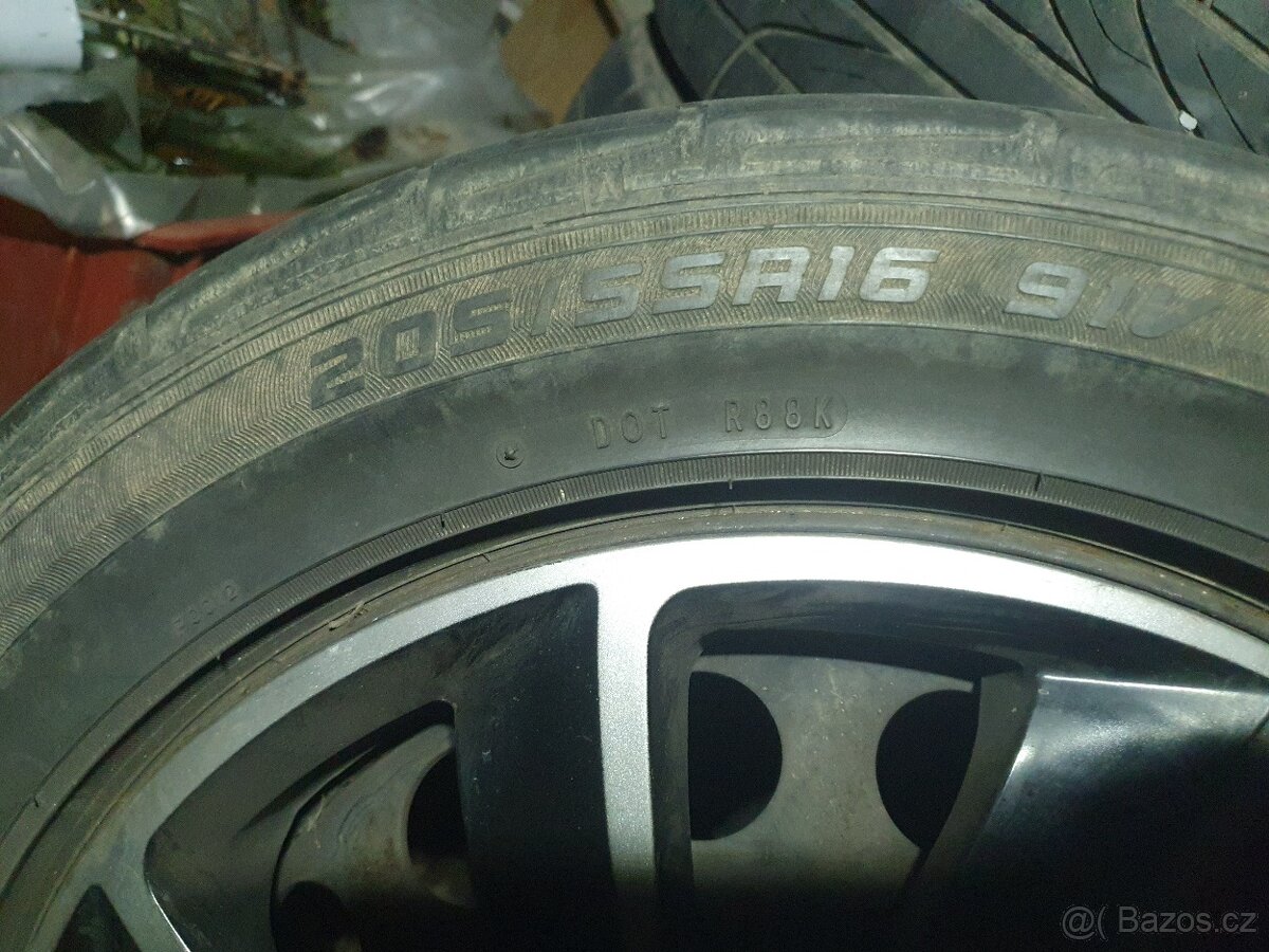 Prodám plechové disky 5X100R16 - 2