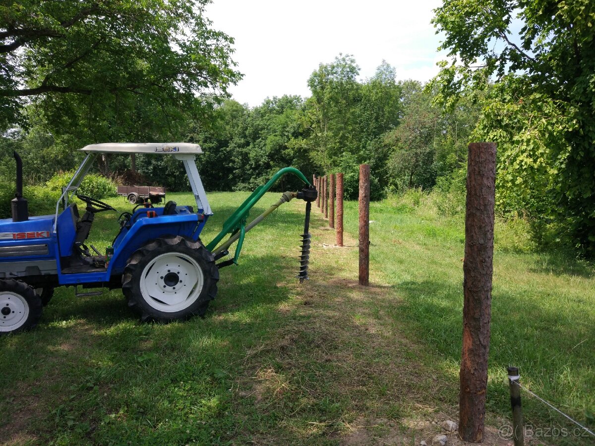 Malotraktor Iseki TA 230D + příslušenství - 2