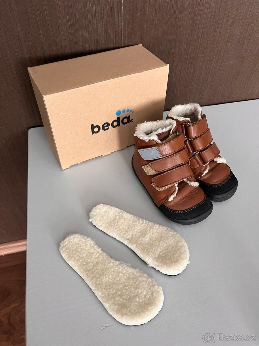 Nové zimní dětské barefoot boty - 2