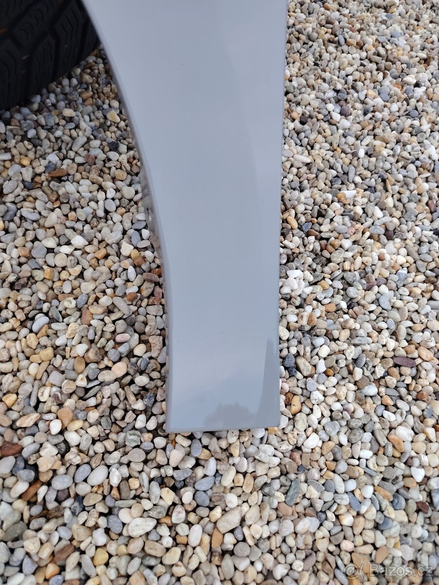 Levý Blatník Fabia 3 - šedá steel - 2