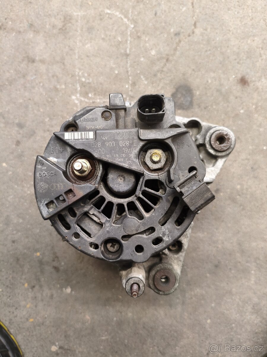 Alternátor Bosch 120A – 1.9 TDI - 2
