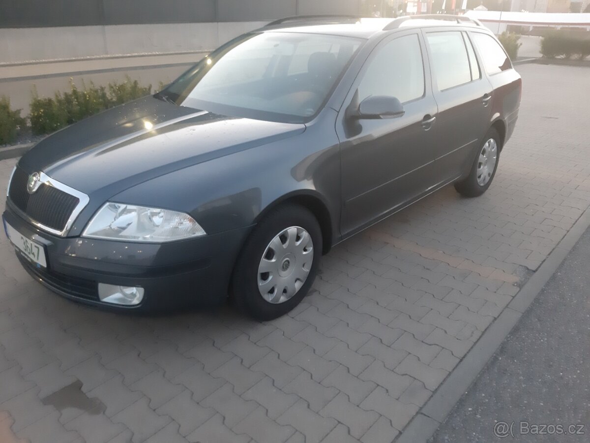 Škoda Octavia Combi II 1.9 TD 77 kw, nová STK rok 2008 - 2