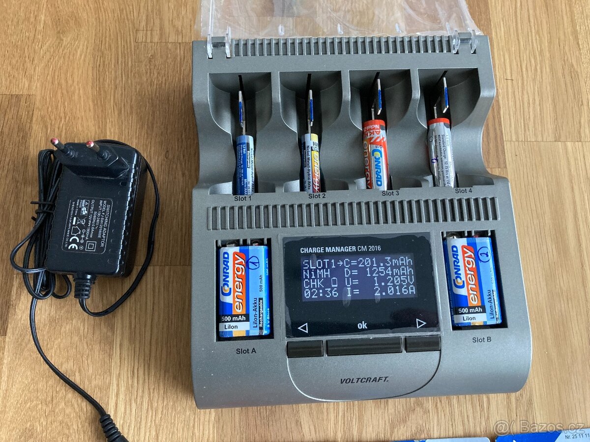 Nabíječka monočlánků - 2