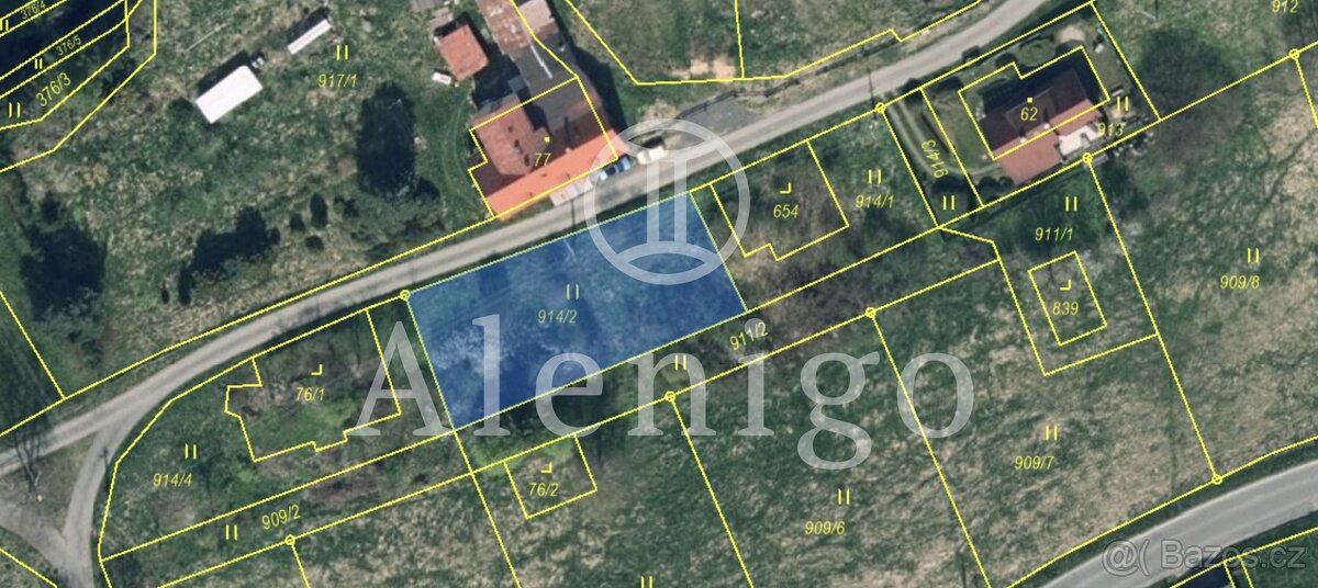 Prodej pozemku pro bydlení, 643 m² - Staré Křečany - 2