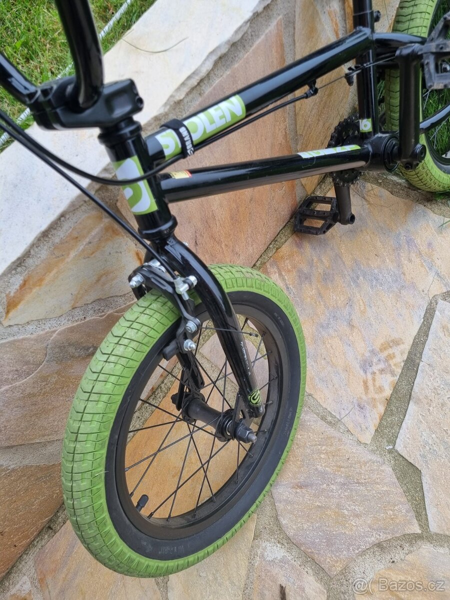 Freestyle BMX dětský Stolen Agent 16'' 2022 16.5" Černá - 2