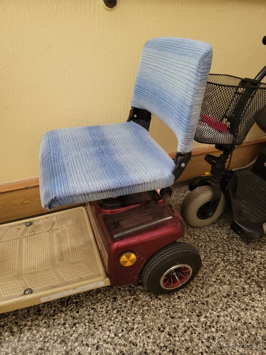 Elektricka motorka pro seniory. - 2