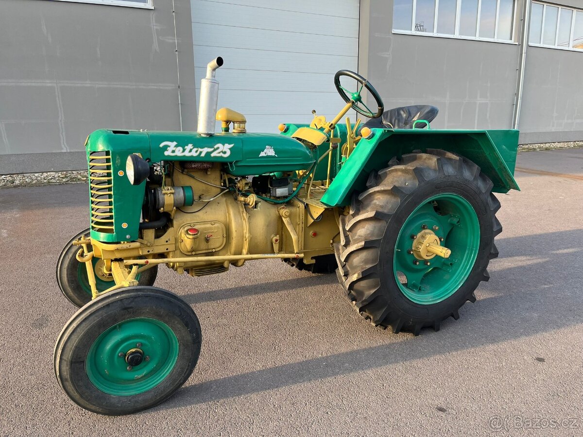 Zetor 25 – velmi zachovalý, plně funkční - 2