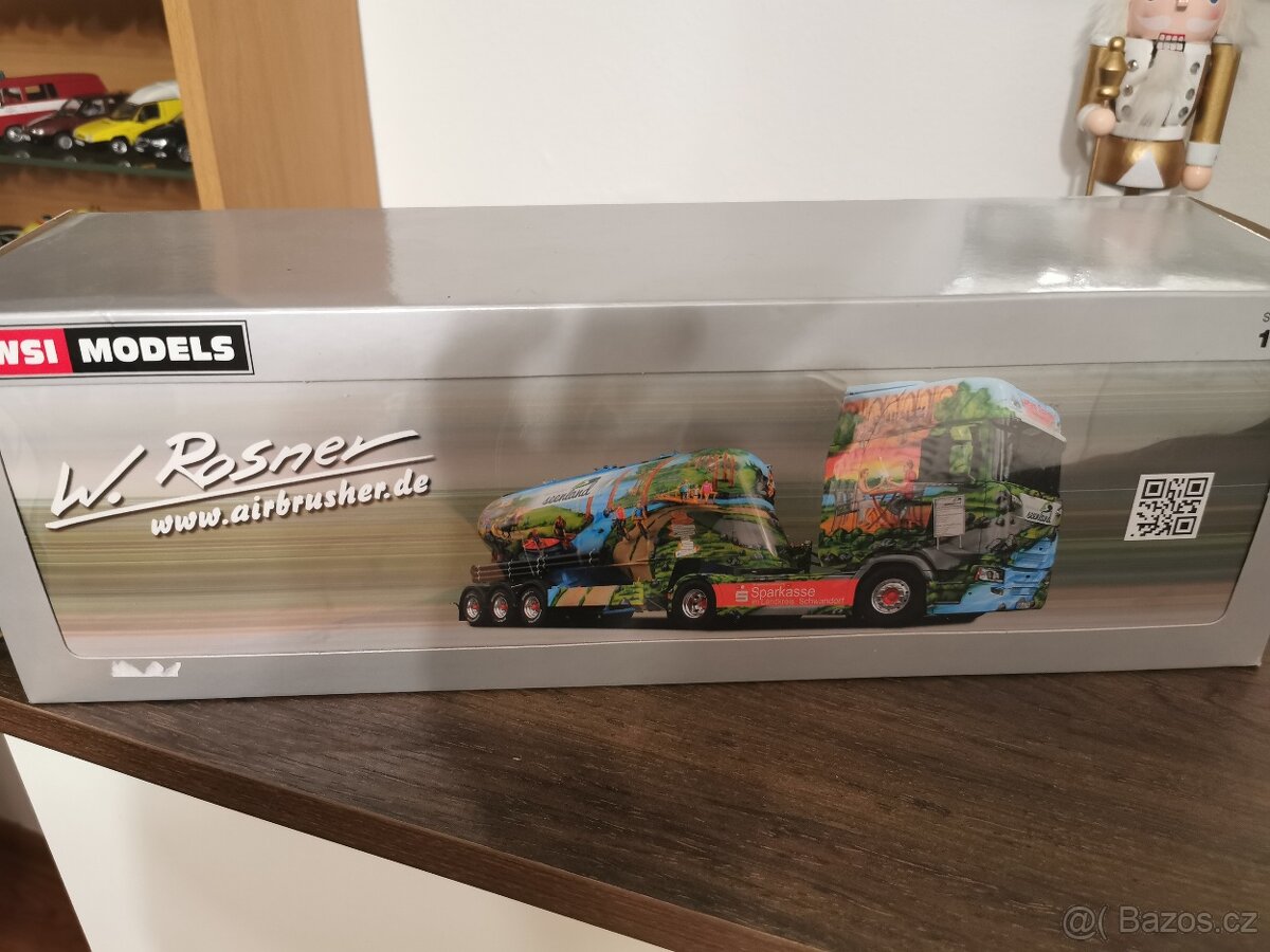 Modely nákladných áut 1:50 (mercedes, scania, tatra, volvo - 2