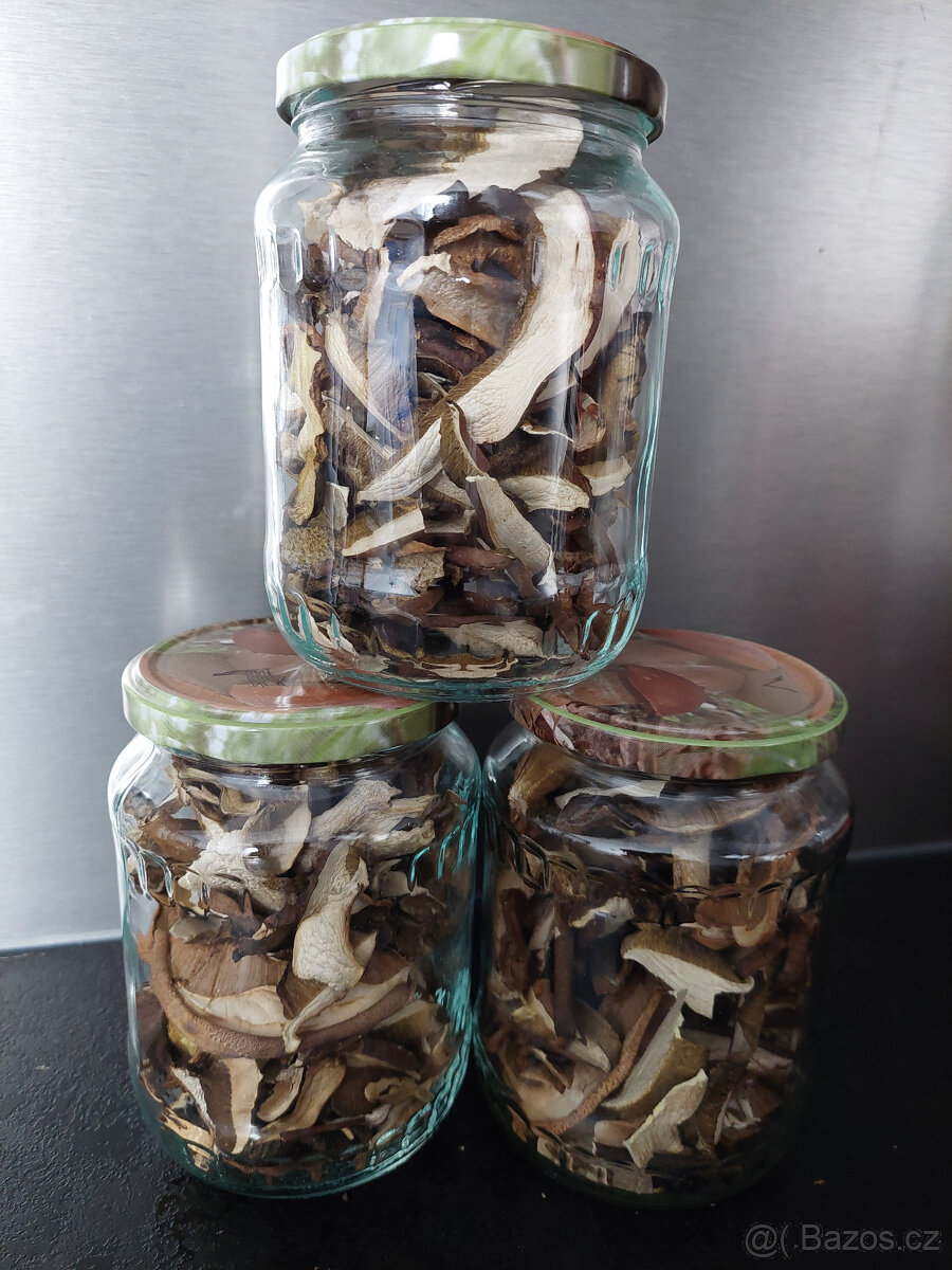VÝBĚROVÉ SUŠENÉ HOUBY SBĚR25 SMĚS A PRAVÉ HŘIBY - 2
